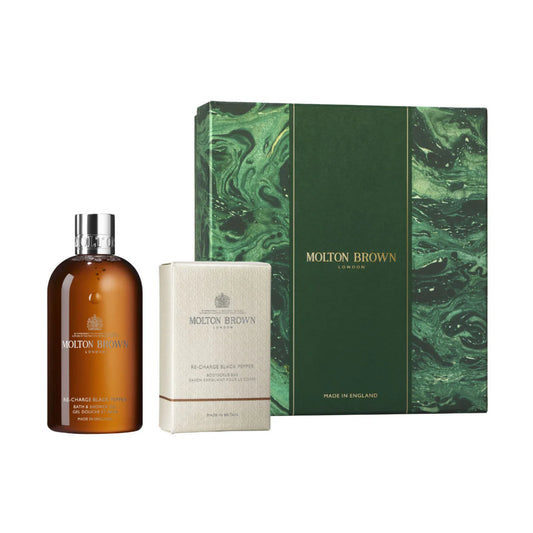 Re-charge Black Pepper Body Care Gift Set | Shop Molton Brown at London Beauty