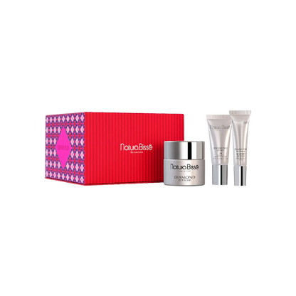 Natura Bissé skincare set with a red box on a white background