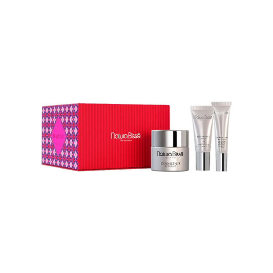 Natura Bissé skincare set with a red box on a white background