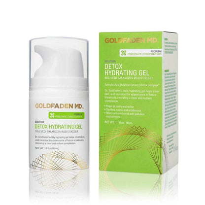 Detox Hydrating Gel | BHA Skin Balancing Moisturizer - London Beauty