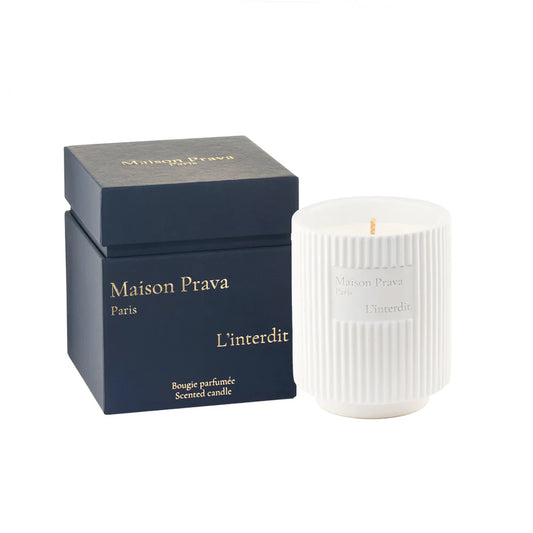 L'INTERDIT Scented Candle | Shop Maison Prava at London Beauty