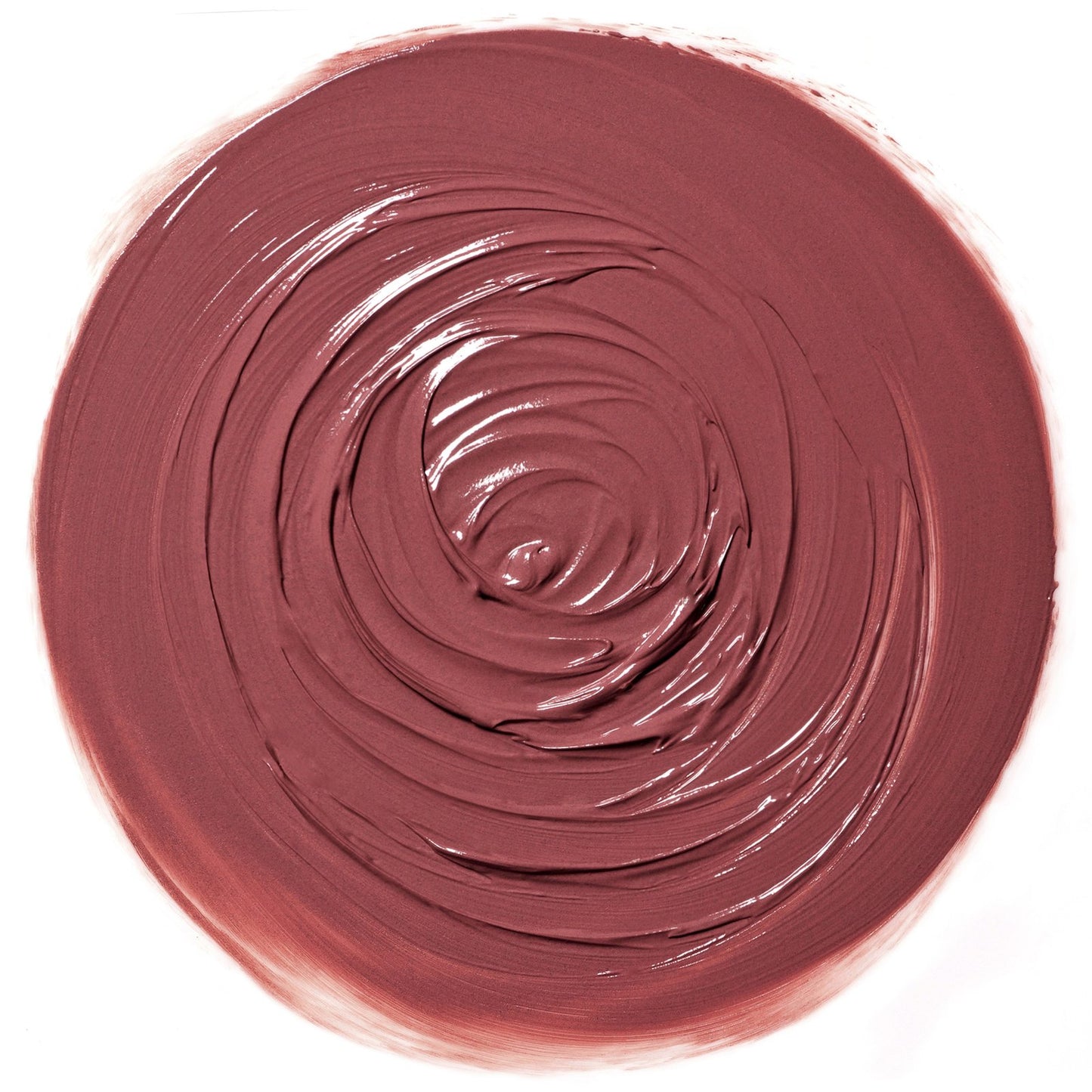 Rituel de Fille creamy lipstick in a swirl pattern showing a rich, nude shade perfect for everyday use