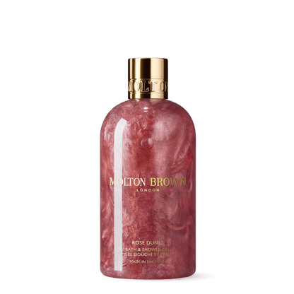 Molton Brown Rose Dunes Body Wash with luxurious floral fragrance for a refreshing shower experience