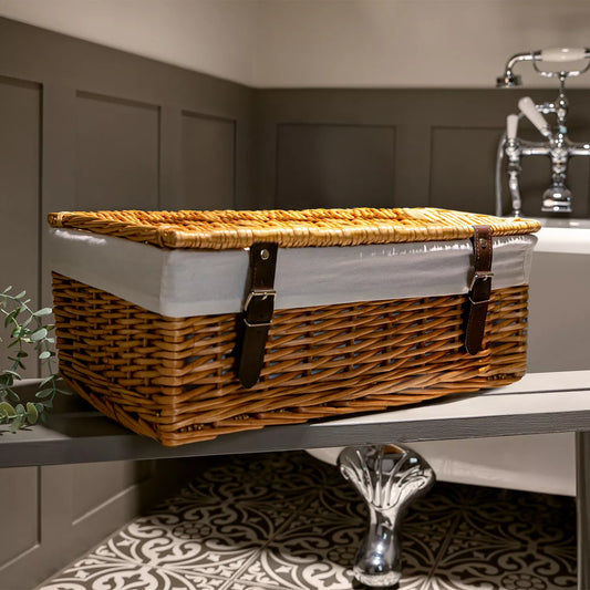 Molton Brown Limited Edition Festive Beauty Hamper in a Woven Basket for Holiday Gifting