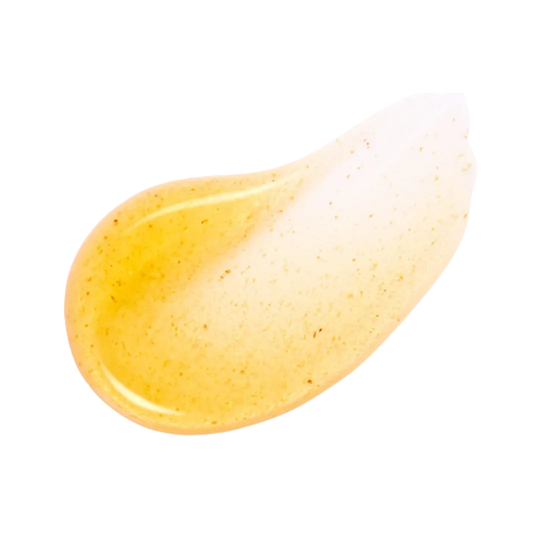 Natura Bissé Vitamin C Micro-Exfoliant in a golden gel-like texture ideal for brightening skin
