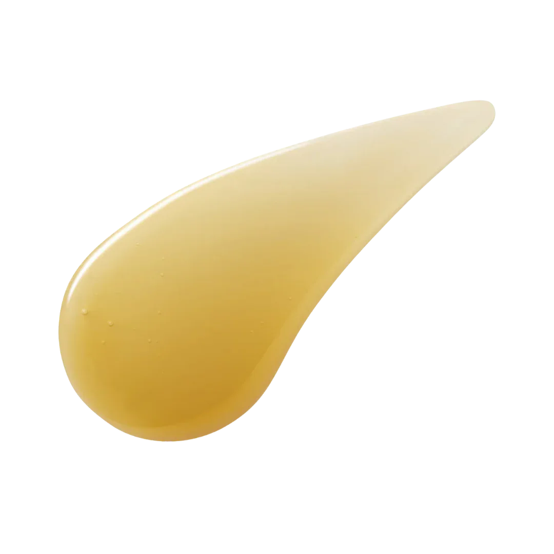 Natura Bissé Anti-Aging Firming Serum Drop with Smooth Texture on Black Background