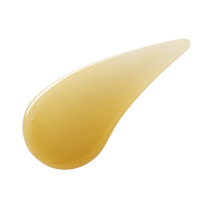 Natura Bissé Anti-Aging Firming Serum Drop with Smooth Texture on Black Background