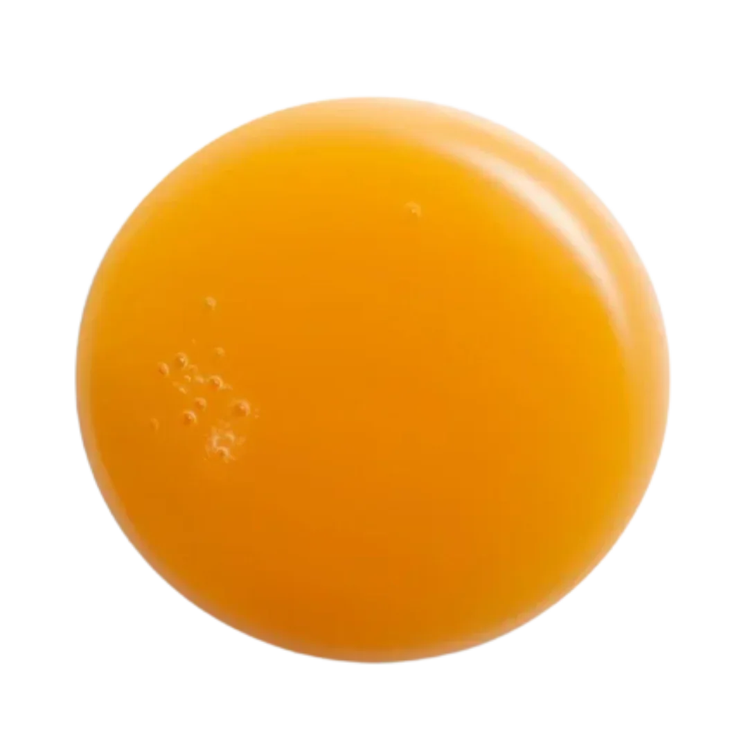 Natura Bissé Blemish, Oil, and Pore Control Serum in a round orange format for clear skin solutions