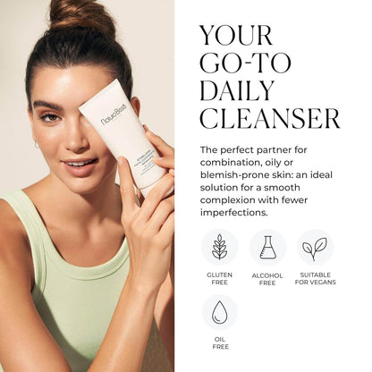 Stabilizing Facial Cleansing Gel with AHA+PHA | Cleansing Exfoliating Gel - London Beauty