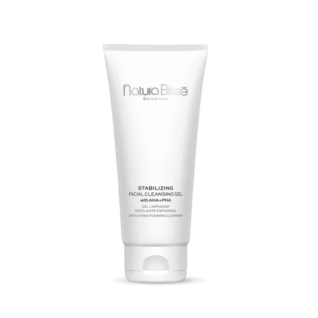 Natura Bisse Stabilizing Facial Cleansing Gel with AHA-PHA for a refreshing cleansing experience