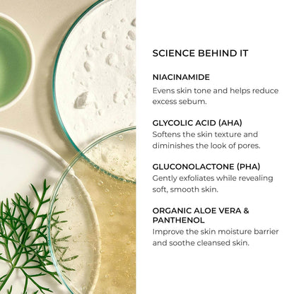 Stabilizing Facial Cleansing Gel with AHA+PHA | Cleansing Exfoliating Gel - London Beauty