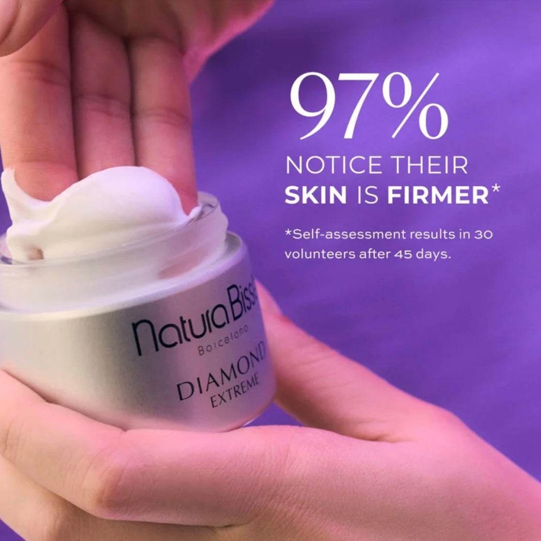 Natura Bissé Diamond Extreme Holiday Set limited edition featuring a cream that improves skin firmness