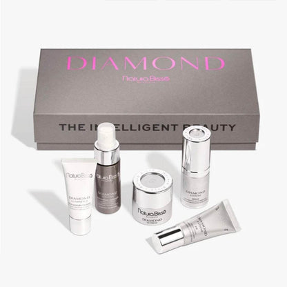 Natura Bissé Diamond Skincare Discovery Set with five luxurious skincare products for radiant skin