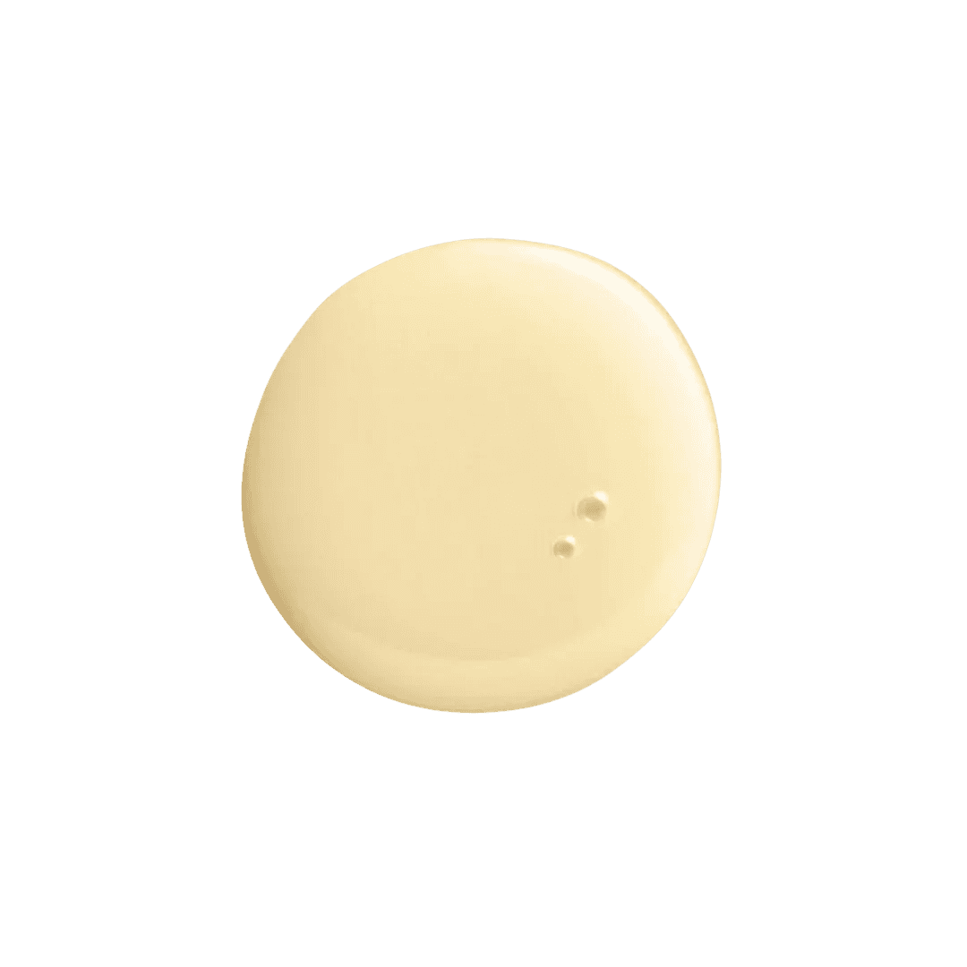Natura Bissé Firming And Resurfacing Serum shown as a smooth cream texture on a black background