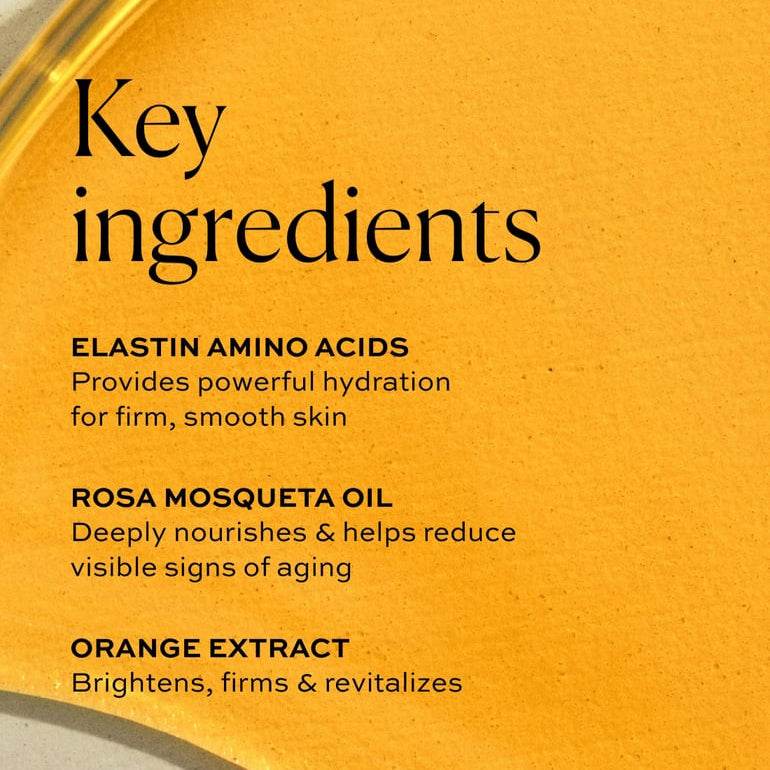 Natura Bisse firming body cream with elastin amino acids and rosa mosqueta oil for smooth skin