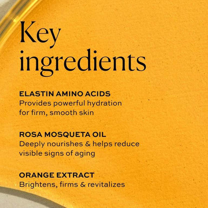 Natura Bisse firming body cream with elastin amino acids and rosa mosqueta oil for smooth skin