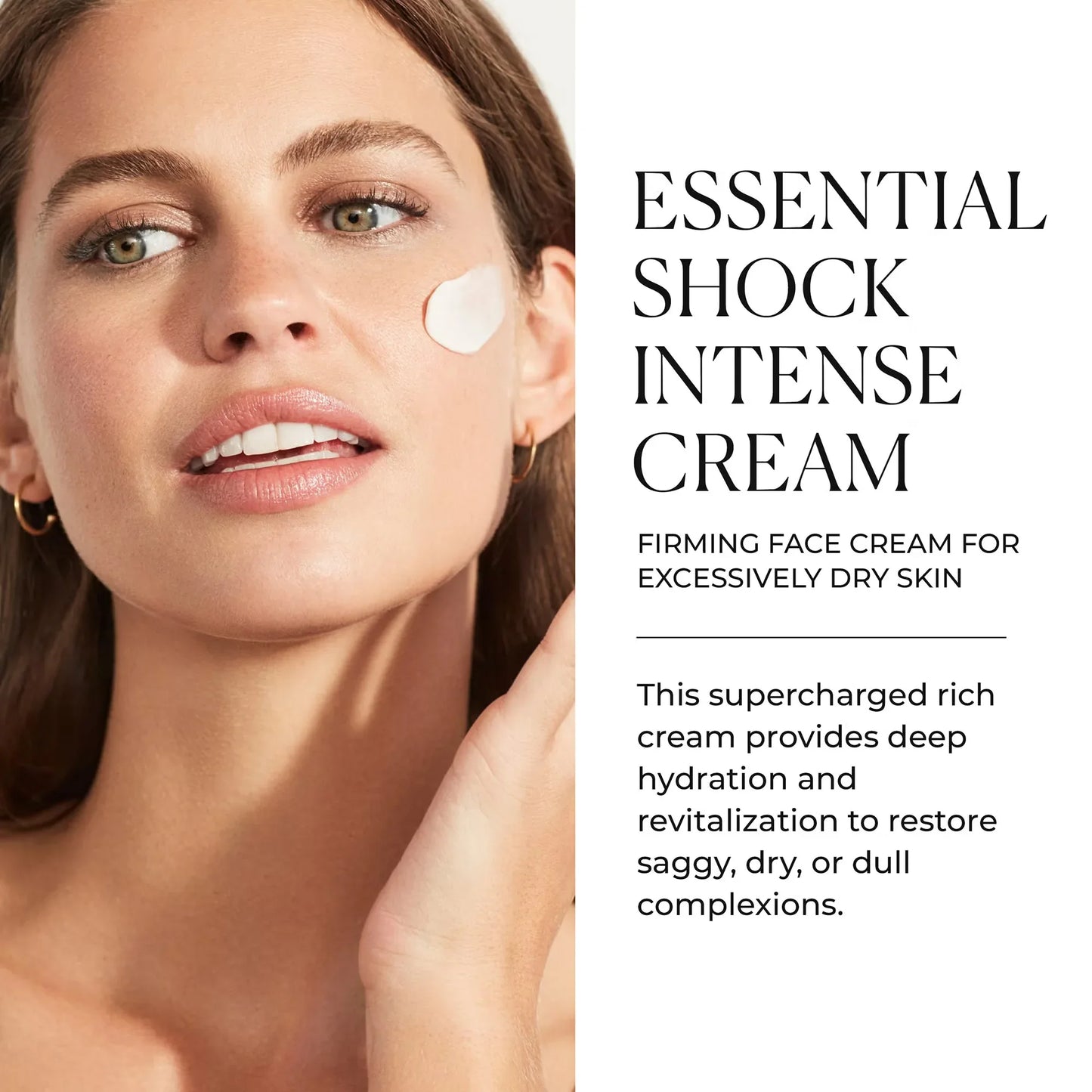 Natura Bissé Essential Shock Intense Cream, a firming face cream for excessively dry skin