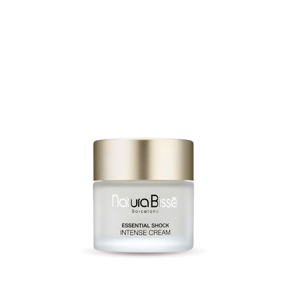 Natura Bissé Essential Shock Intense Cream jar, a luxurious Firming Face Cream for revitalized skin