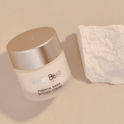 Natura Bissé Essential Shock Intense Cream, a Firming Face Cream in a sleek jar for skincare enthusiasts