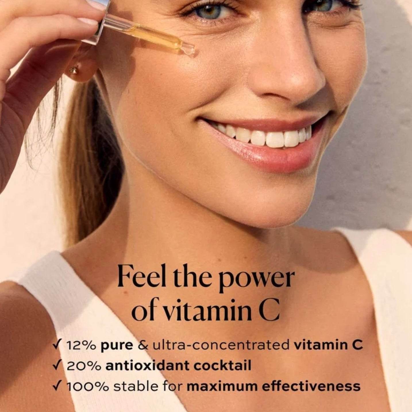 Natura Bisse Firming Serum with Vitamin C promoting skin radiance and antioxidant benefits