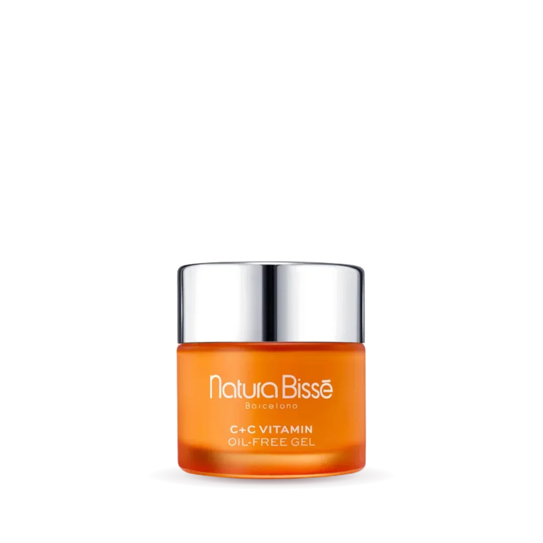 Natura Bisse C+C Vitamin Oil-Free Gel in Orange, a lightweight firming moisturizer for glowing skin