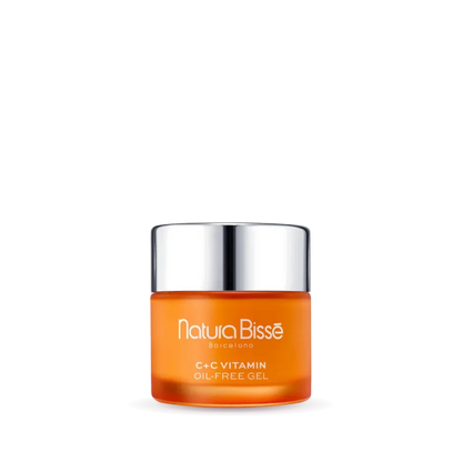 Natura Bisse C+C Vitamin Oil-Free Gel in Orange, a lightweight firming moisturizer for glowing skin