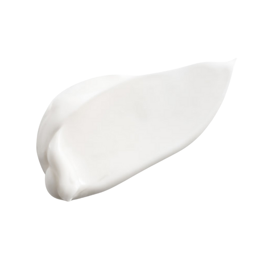 Smooth texture of Natura Bisse Rejuvenating Moisturizer on a black background