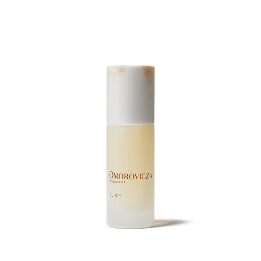 Omorovicza Active Serum in a sleek glass bottle for radiant and youthful skin