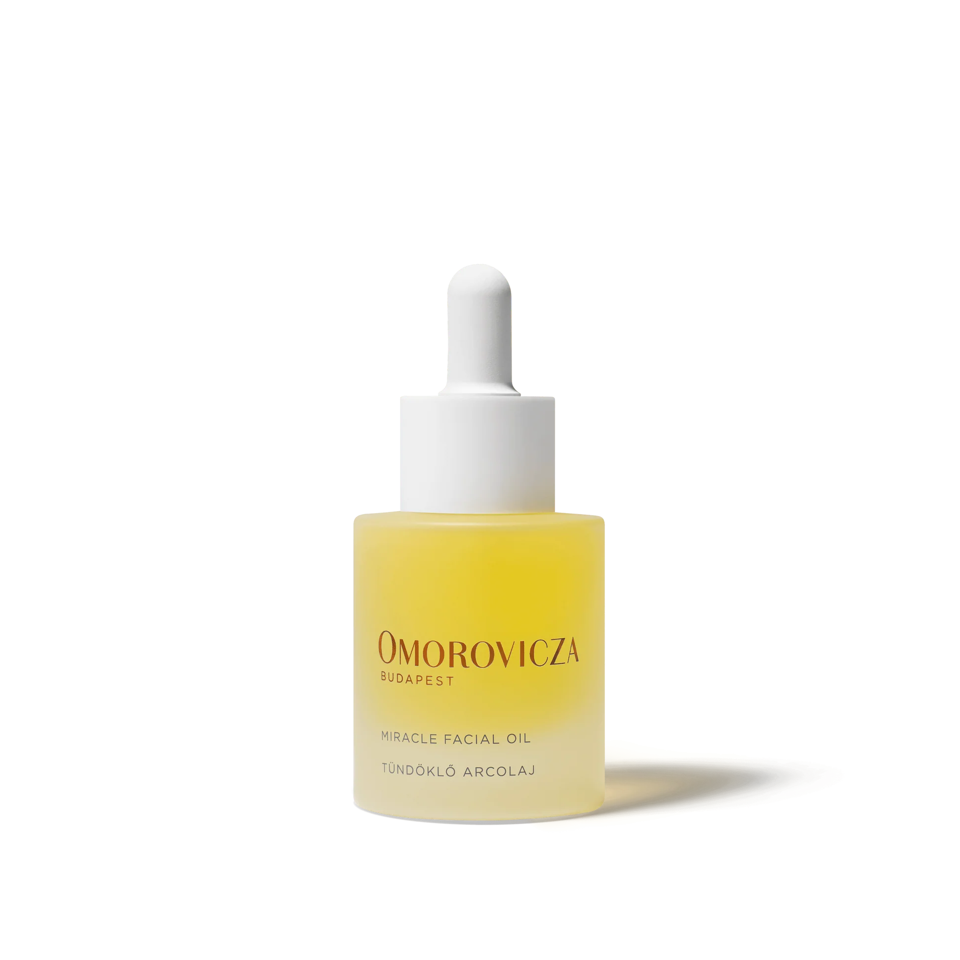 Omorovicza Bakuchiol Facial Oil in a dropper bottle for radiant and hydrated skin