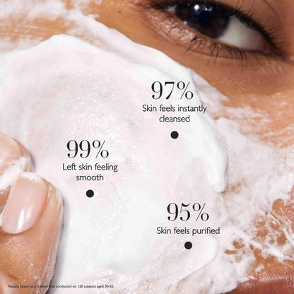 Omorovicza Cleansing Foam with luxurious texture for instant cleansing and smooth skin feel