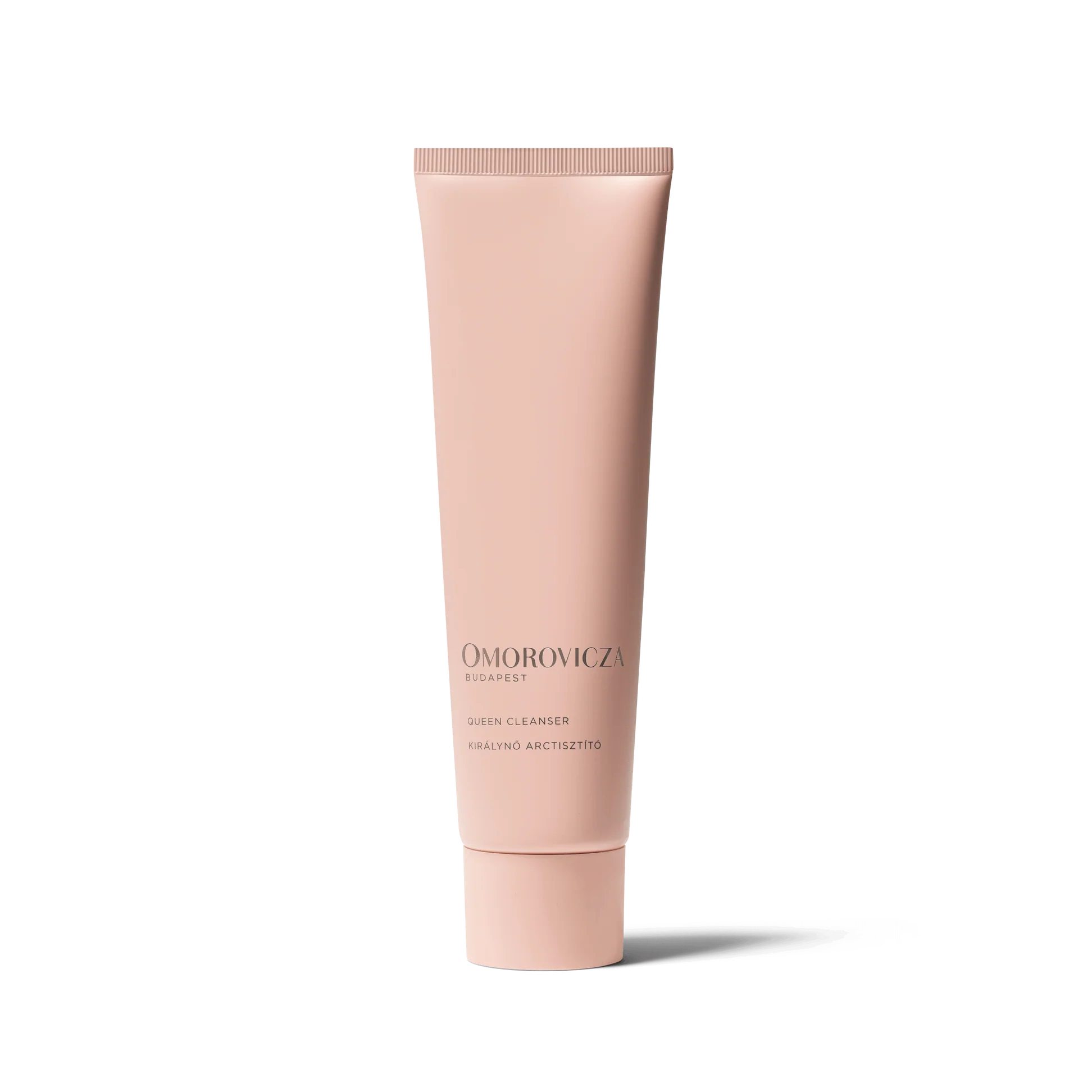 Omorovicza Cream Cleanser in a sleek pink tube for gentle and effective skin cleansing