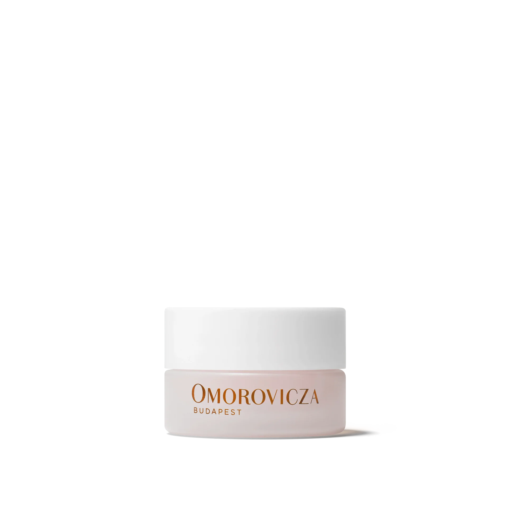Omorovicza Perfecting Lip Balm in a sleek jar for hydrating and nourishing lips