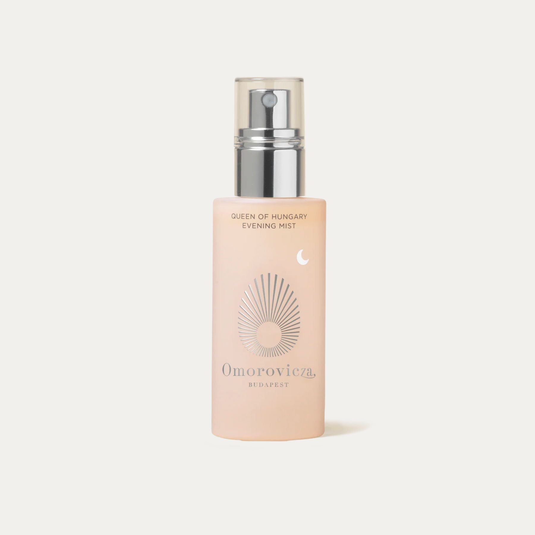 Omorovicza Queen of Hungary Evening Mist Hydrating Facial Spray in a sleek bottle