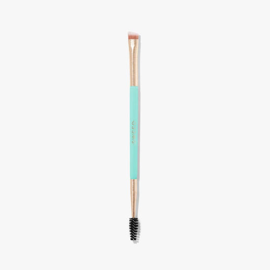 Sweed precision eyebrow and liner brush with dual-ended design for precise application