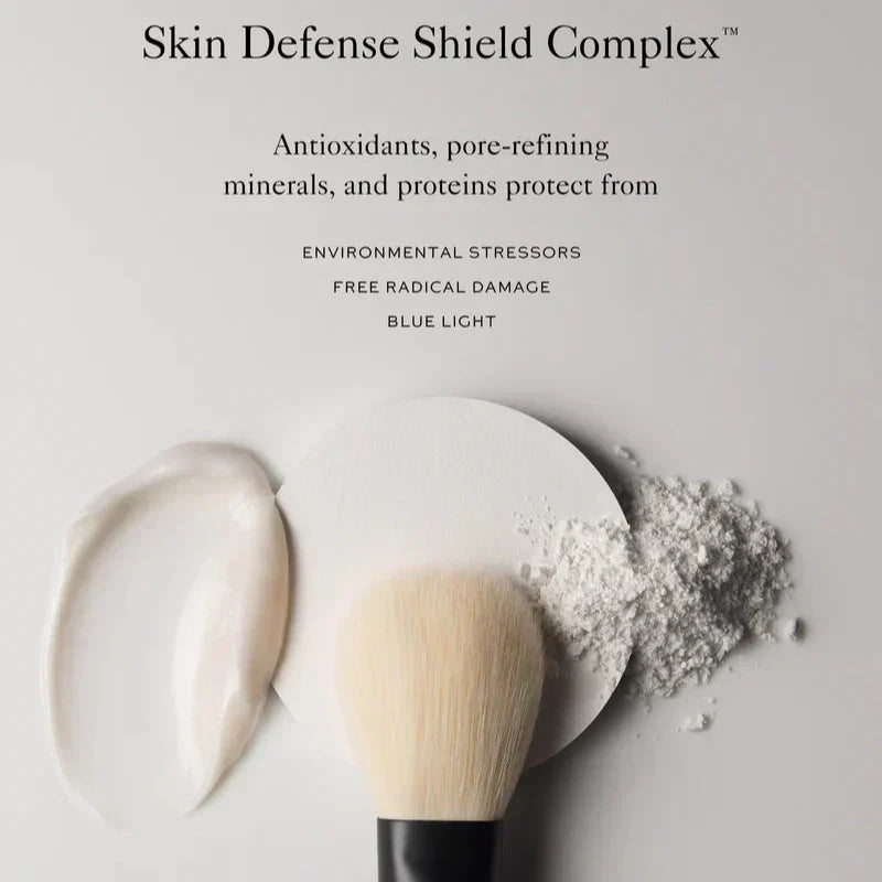 Westman Atelier Pressed Powder with Skin Defense Shield Complex for protecting against environmental stressors