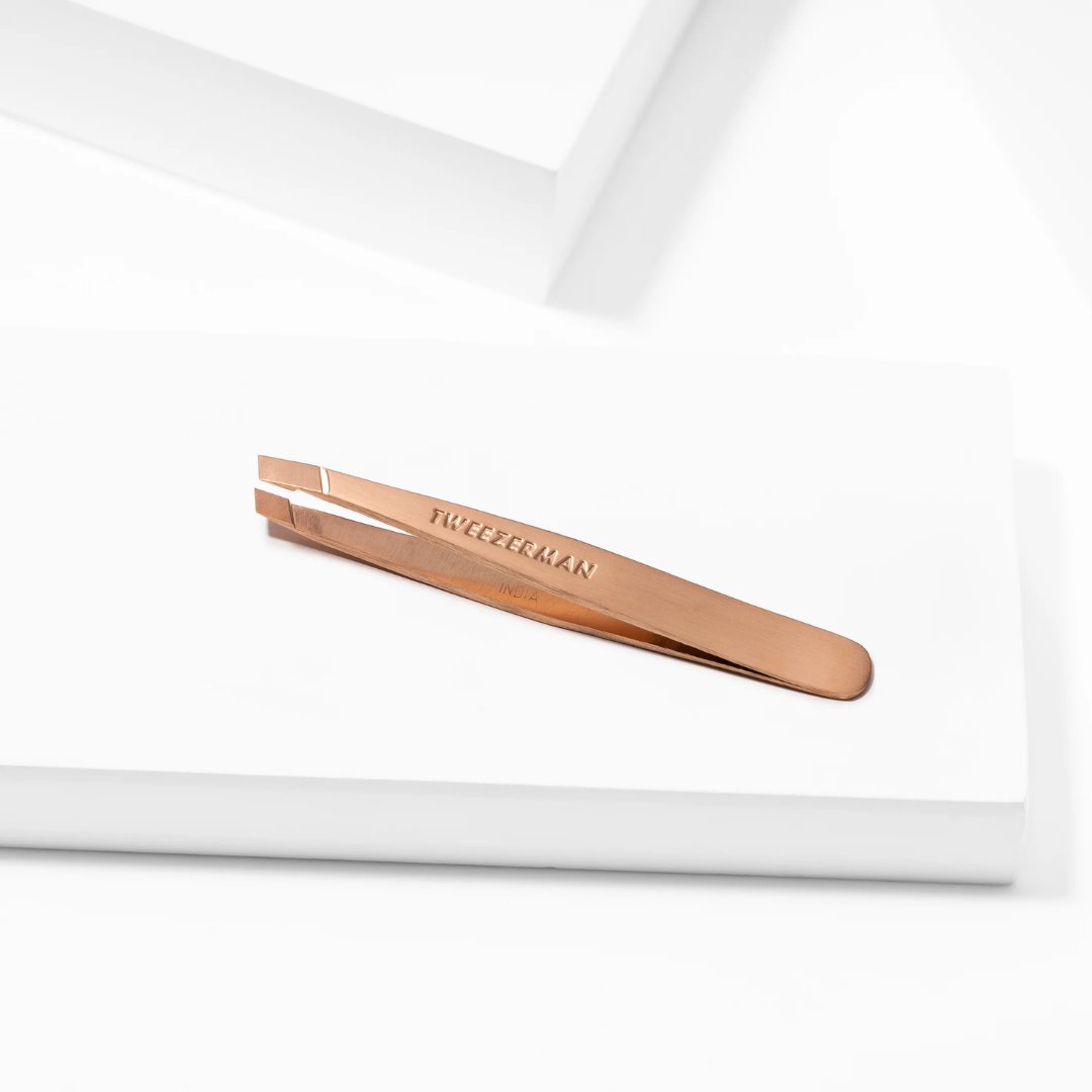 Mini Slant Tweezer | Rose Gold