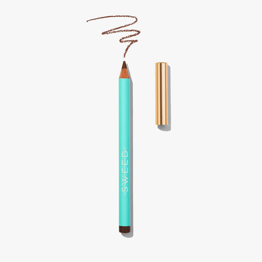 Sweed Satin Kohl Eye Pencil in Brown with Smooth Application and Twist-Up Design