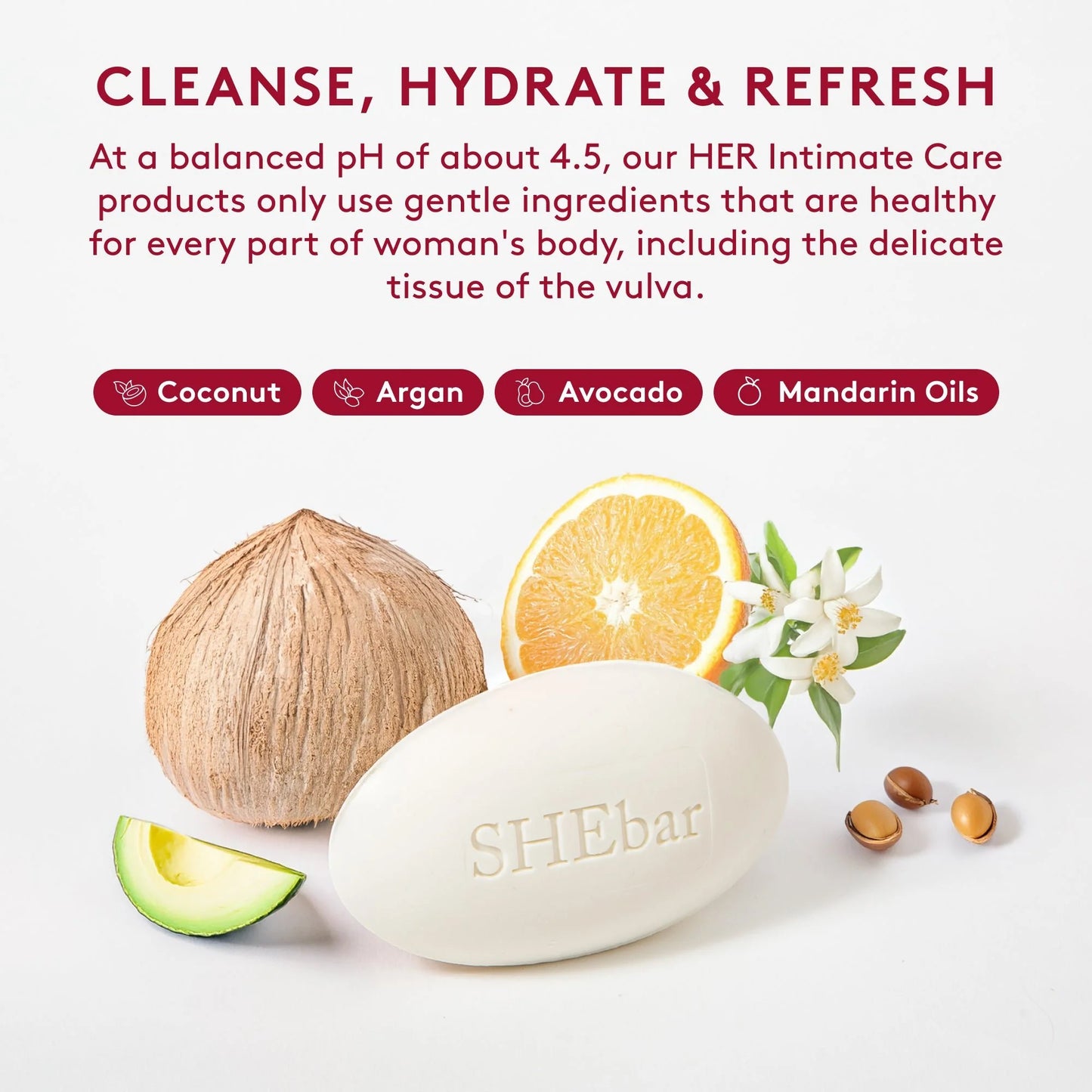 SHEbar Intimate Soap Bar