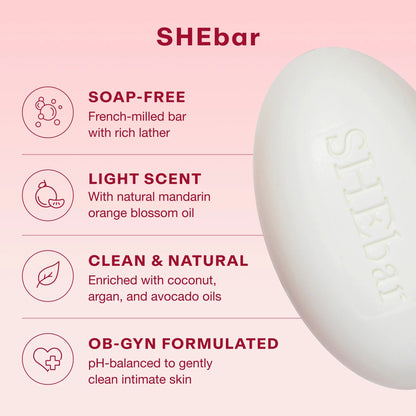 SHEbar Intimate Soap Bar