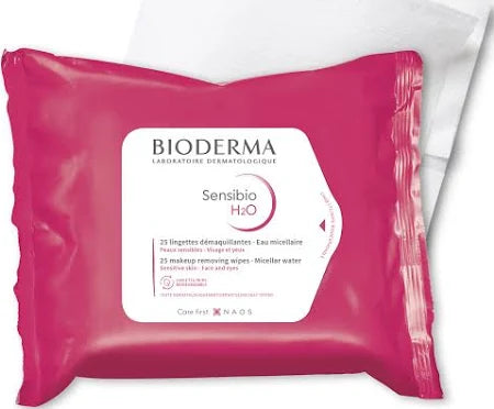 Sensibio H2O Wipes | Shop Bioderma at London Beauty