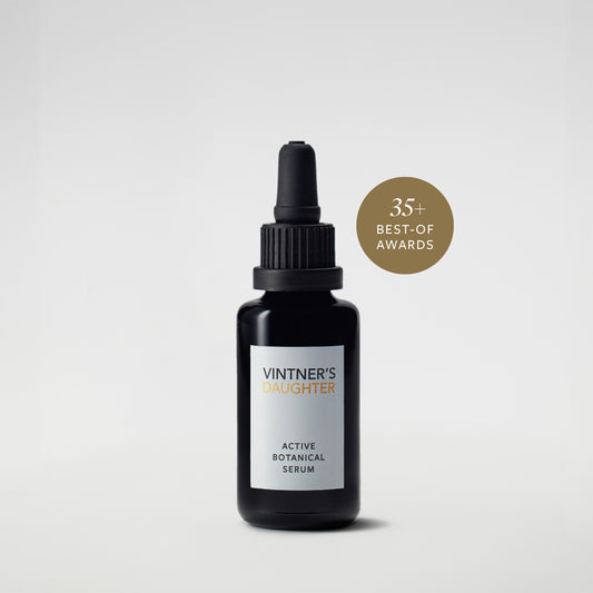 Vintners Daughter Active Botanical Serum bottle with nourishing and restorative moisture for skincare