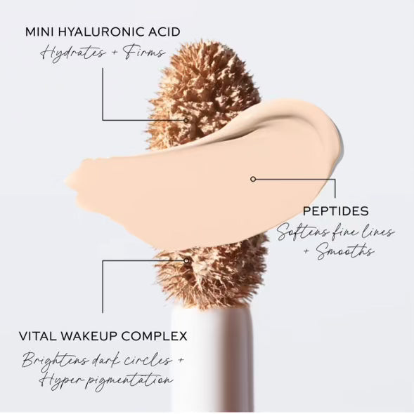 Westman Atelier Skincare Infused Concealer with mini hyaluronic acid and peptides for hydration and brightness