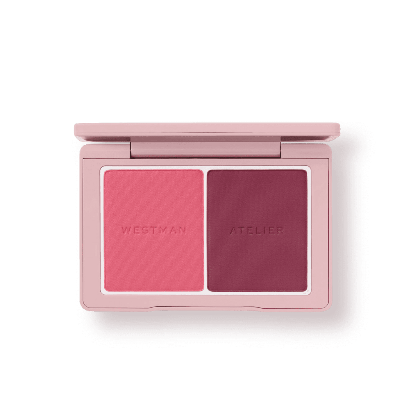 Westman Atelier Blush and Sculpt Powder Duos with two complementary shades for flawless makeup looks