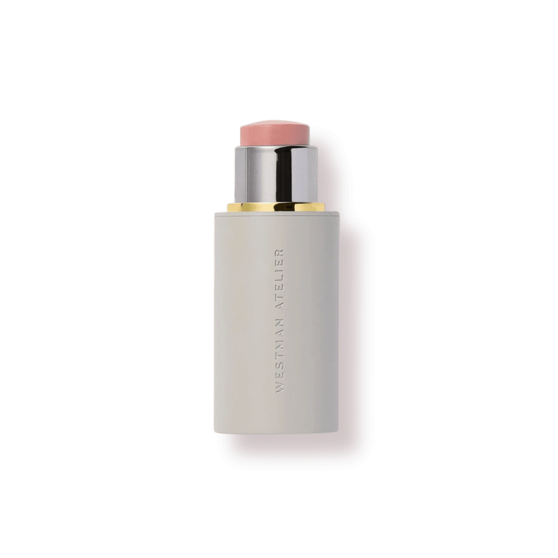 Westman Atelier Blush Stick in soft pink for a natural flush and easy application
