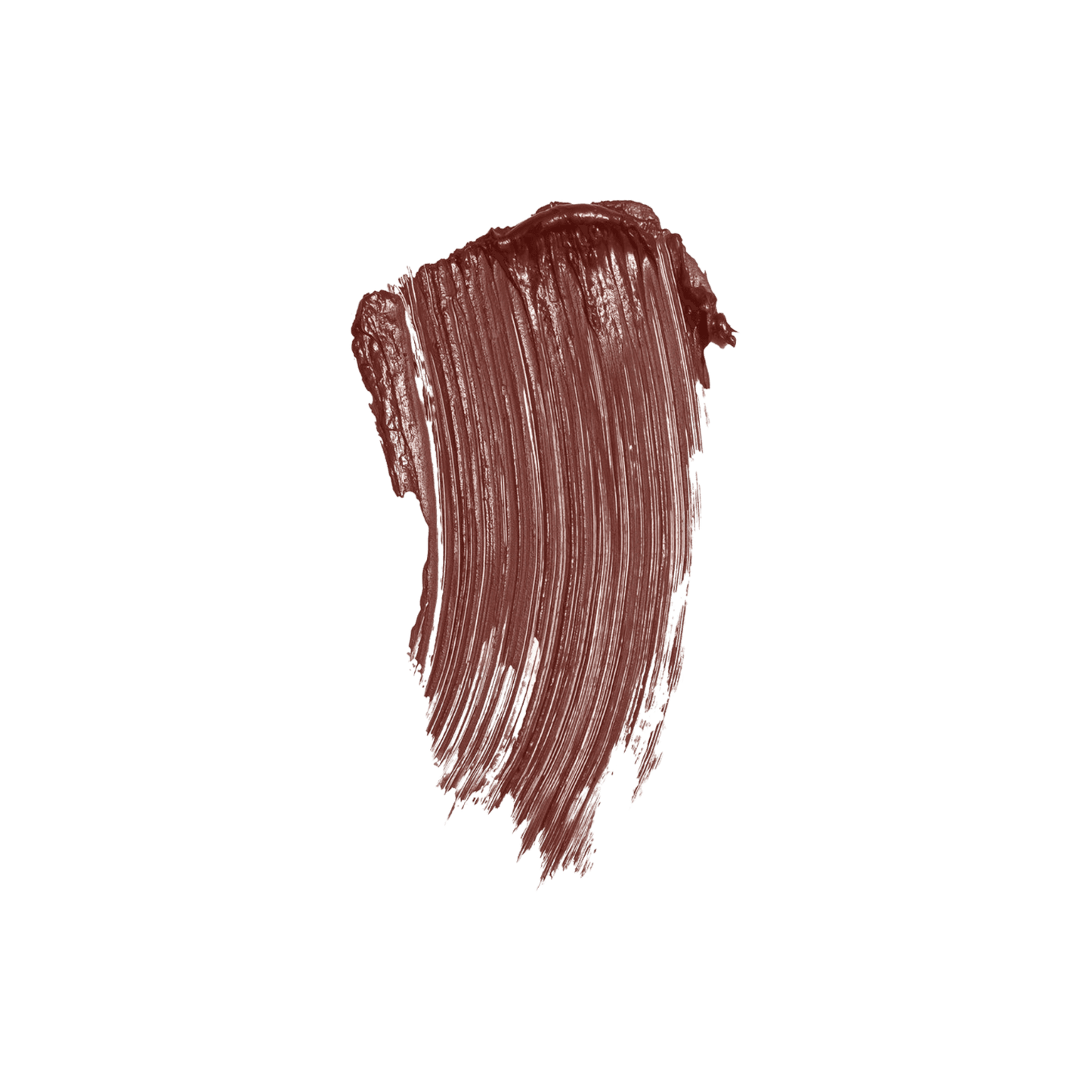 Swatch of Westman Atelier Buildable Mascara in a rich brown shade for enhanced lash definition