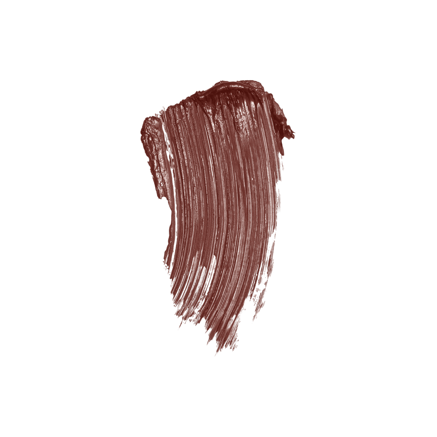 Swatch of Westman Atelier Buildable Mascara in a rich brown shade for enhanced lash definition