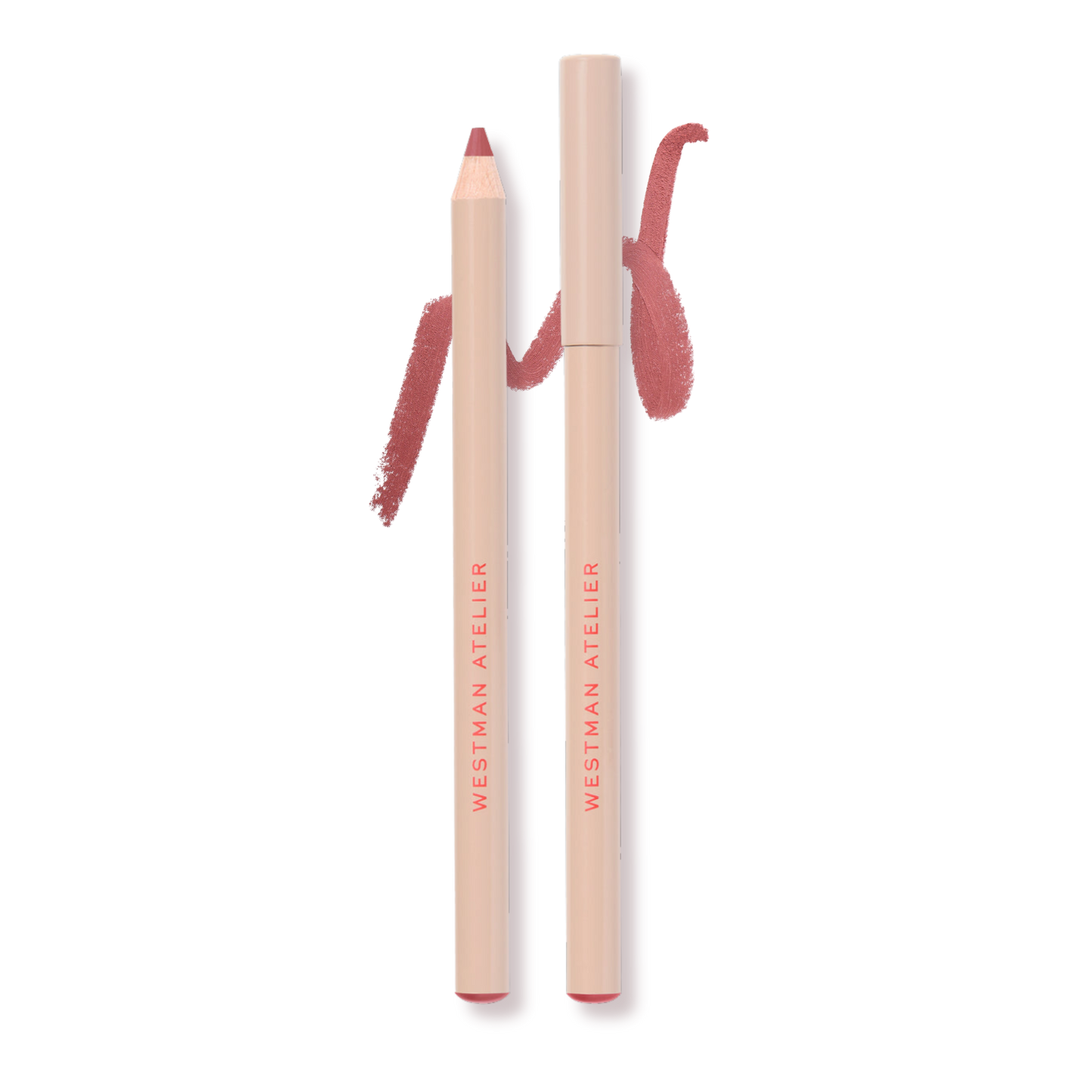 Westman Atelier Lip Shape Lip Liner in soft pink for precise lip contouring and definition