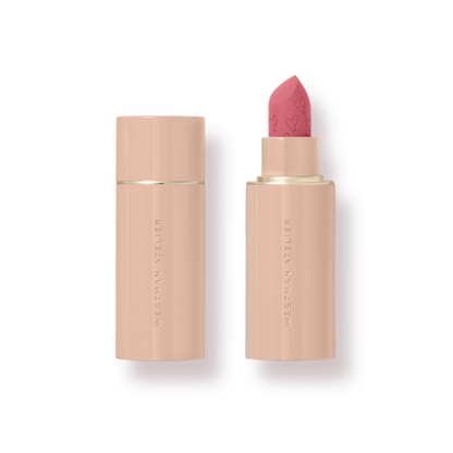 Westman Atelier Luxury Matte Lipstick in a chic pink shade with elegant packaging