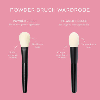 Westman Atelier Powder II Brush with tapered brush head for precise makeup application