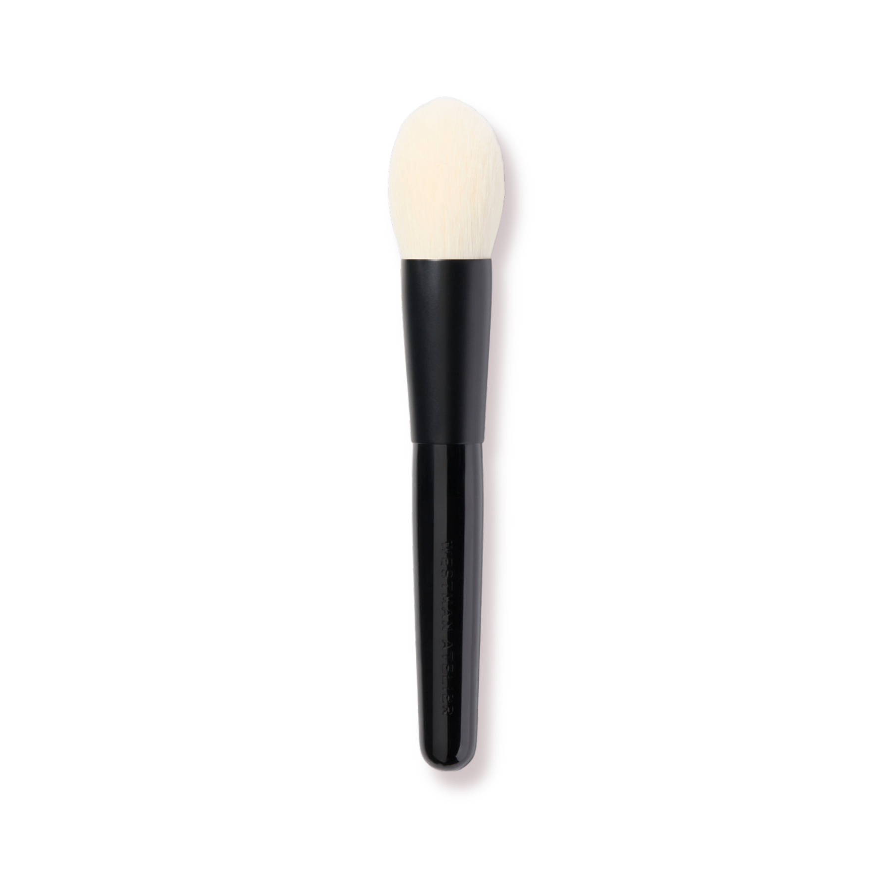 Westman Atelier Powder II Brush with a soft, rounded bristle head for flawless makeup application